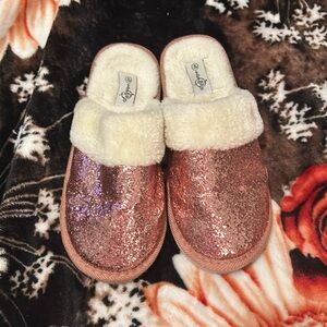 Pink slippers